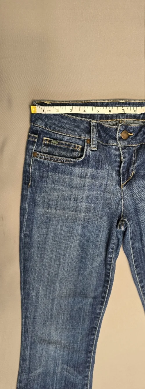 Joe's Jeans Blue Flared Denim - Picture 9 of 13